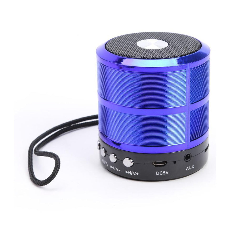 Mini Parlante Portátil Ws887 Azul