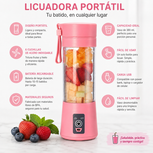 Licuadora portátil